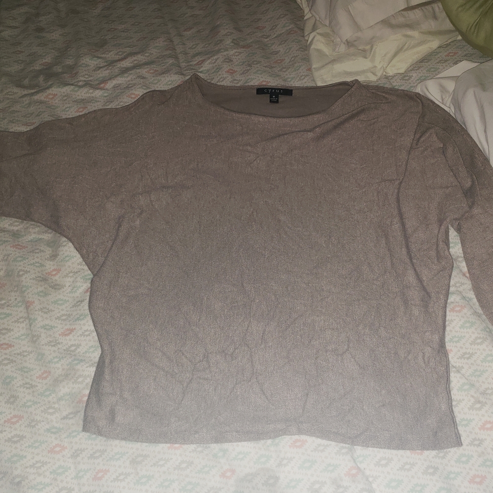 Cyrus Women's Crew Neck Sweater - Taupe